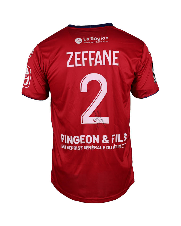 Mehdi Zeffane Clermont Foot 63 shirt