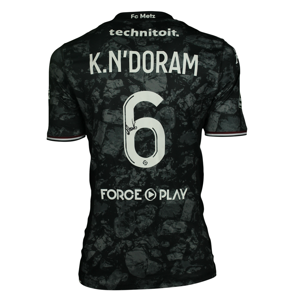 Kevin N'Doram  FC Metz shirt