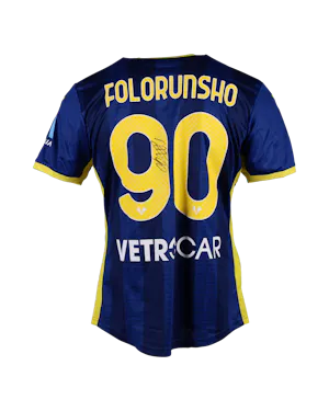 来自Hellas Verona FC的Michael Folorunsho球衣