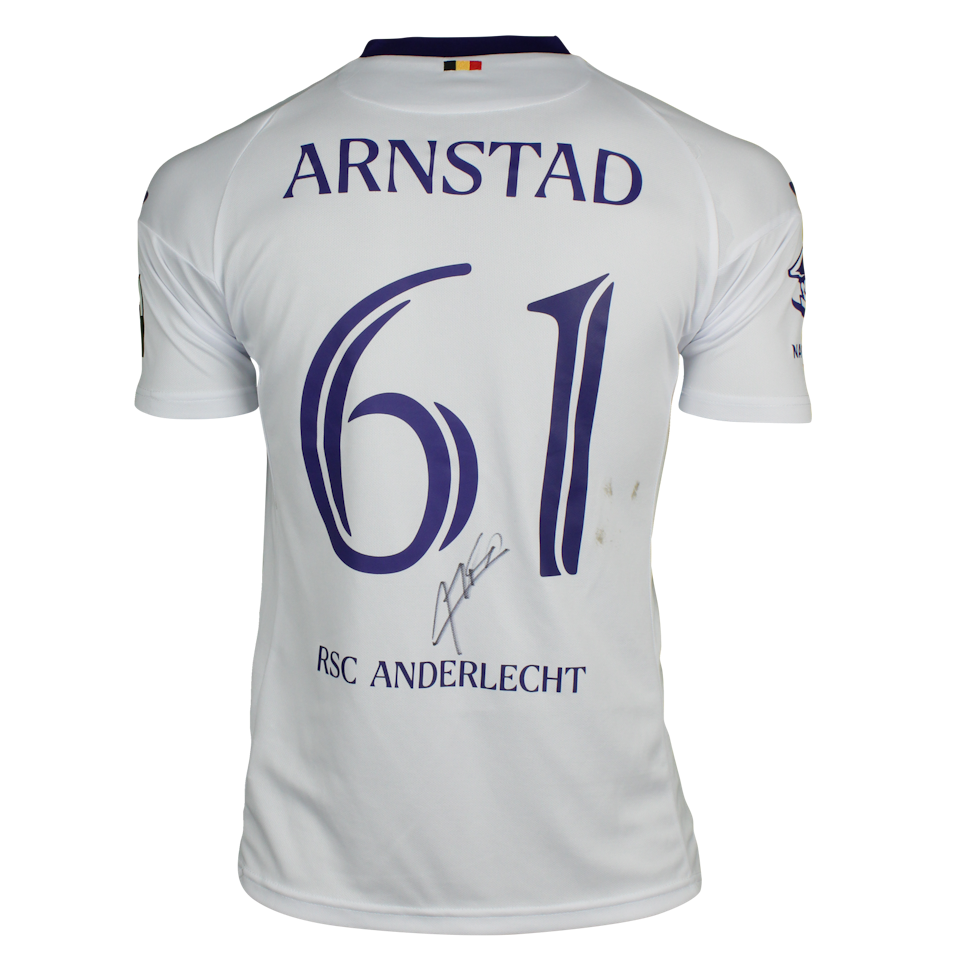 Kristian Fredrik Malt Arnstad RSC Anderlecht shirt