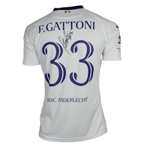 Federico Gattoni RSC Anderlecht camisa.
