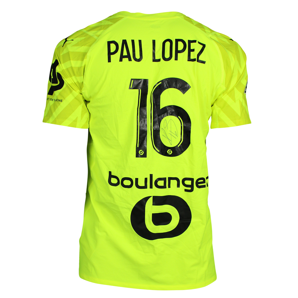 Pau López Olympique de Marseille shirt