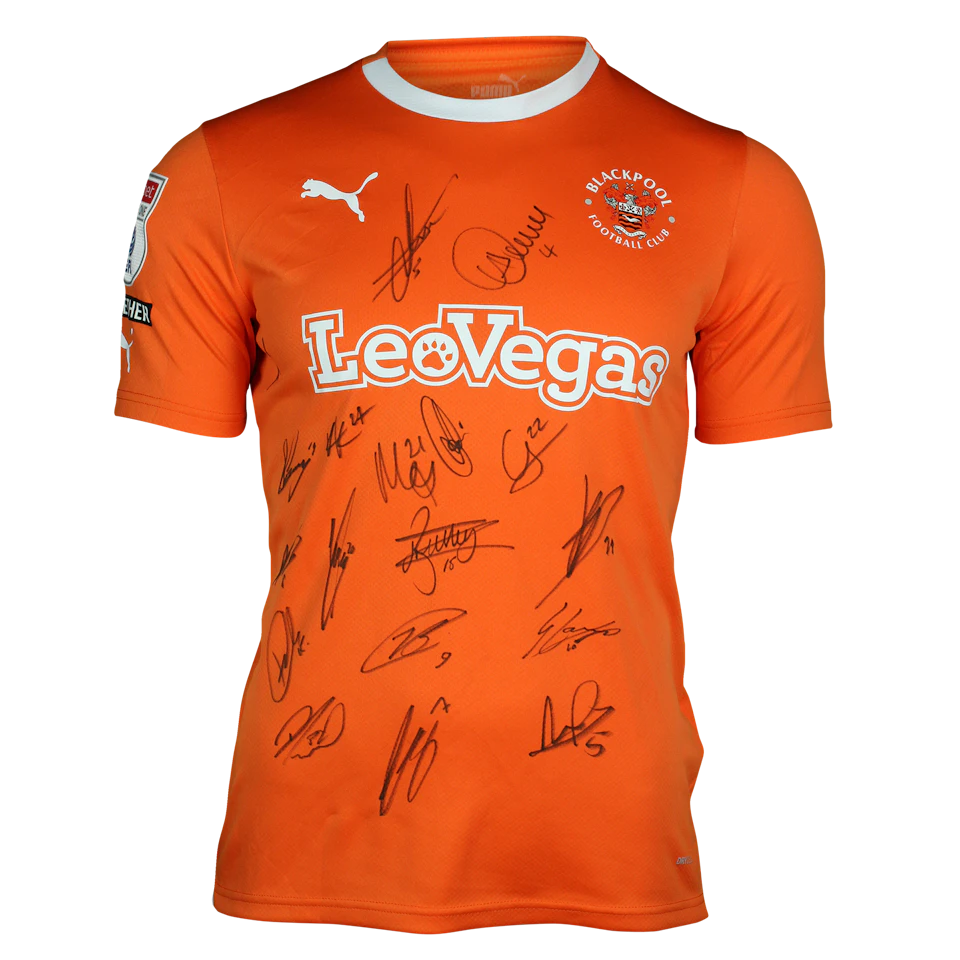Squad Signed Shirt | Blackpool