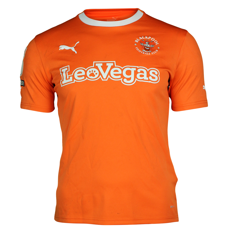 Jake Beesley Blackpool jersey