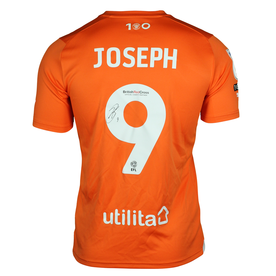 Kyle Joseph Blackpool shirt