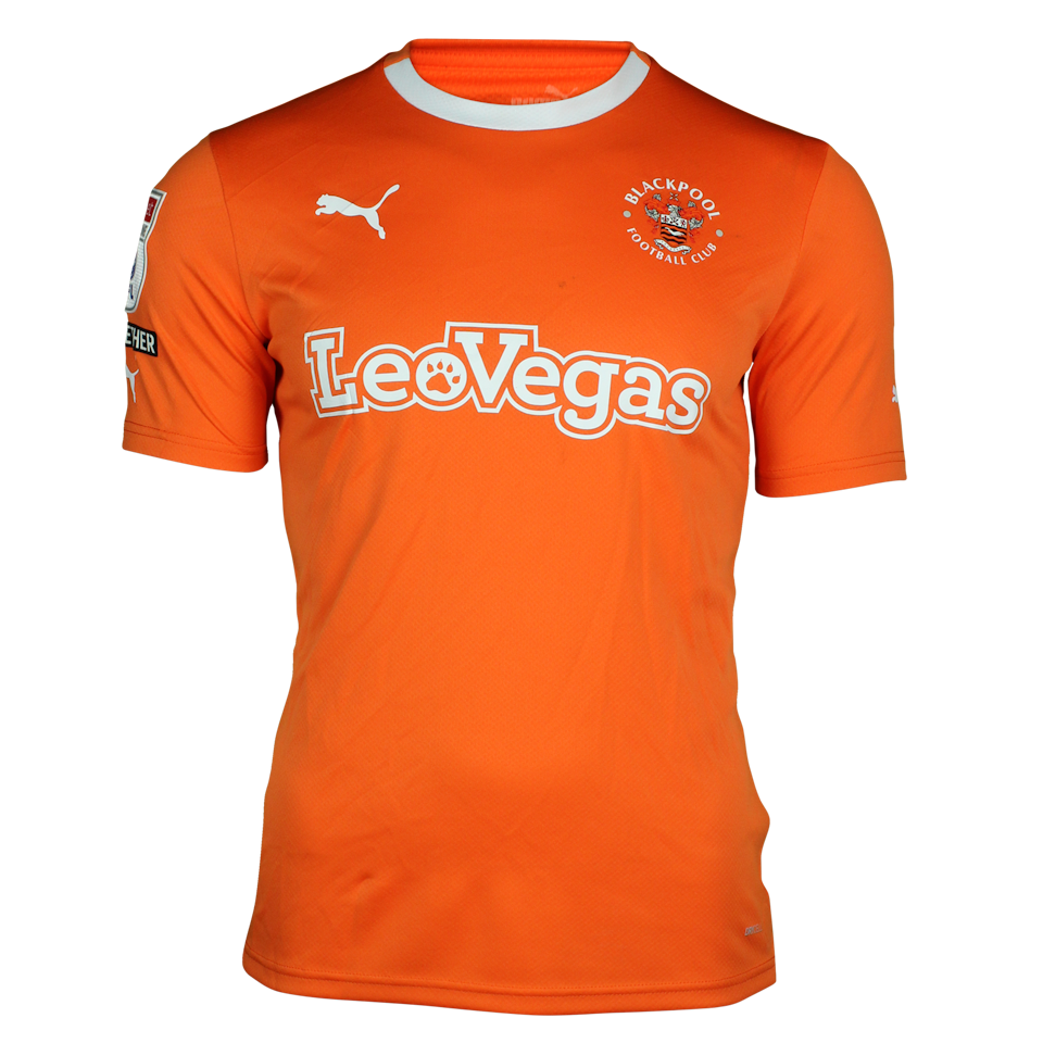 Kyle Joseph Blackpool shirt