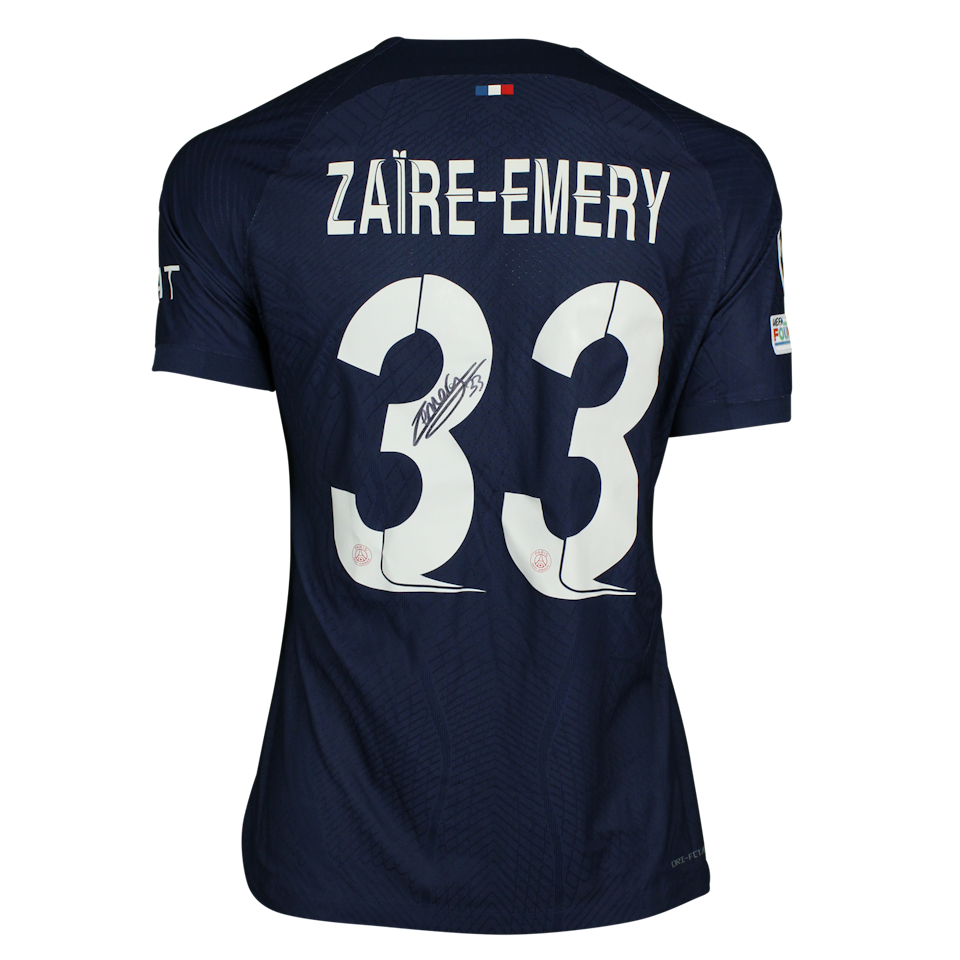 Warren Zaire Emery Paris Saint-Germain shirt