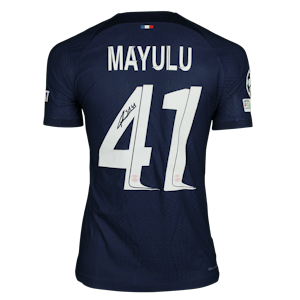 Senny Mayulu Paris Saint-Germain shirt