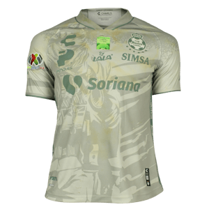 Alan Jhosué Cervantes Martín del Campo Santos Laguna shirt
