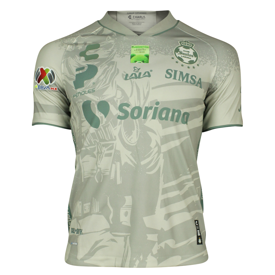 Aldo López Vargas Santos Laguna shirt