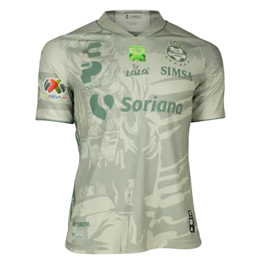 Ismael Govea Solorzano Santos Laguna camisa.