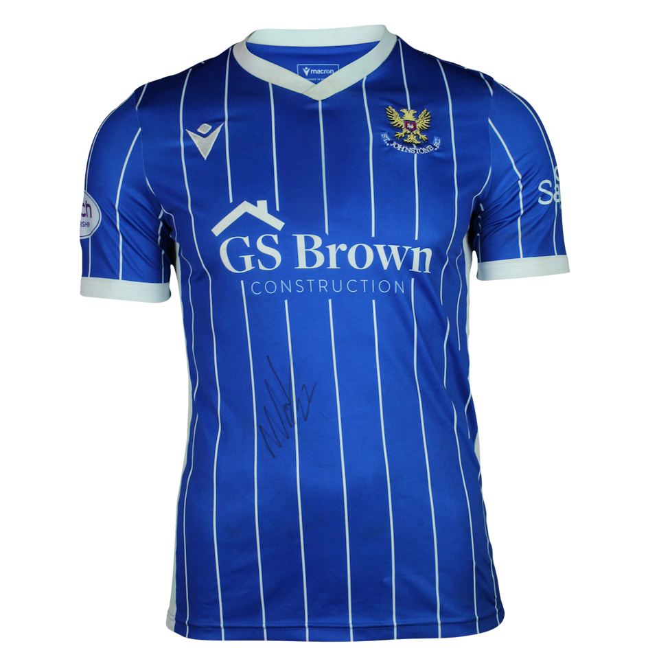 Matt Smith  St. Johnstone camisa.