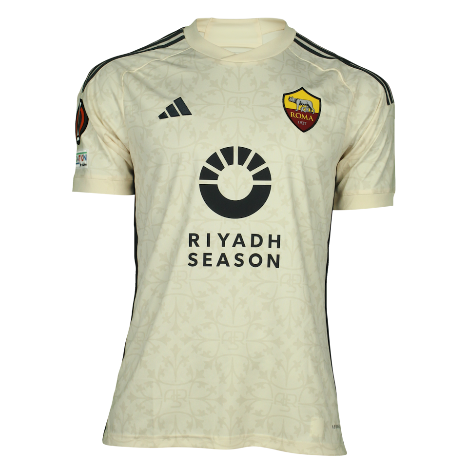Houssem Aouar AS Roma jersey
