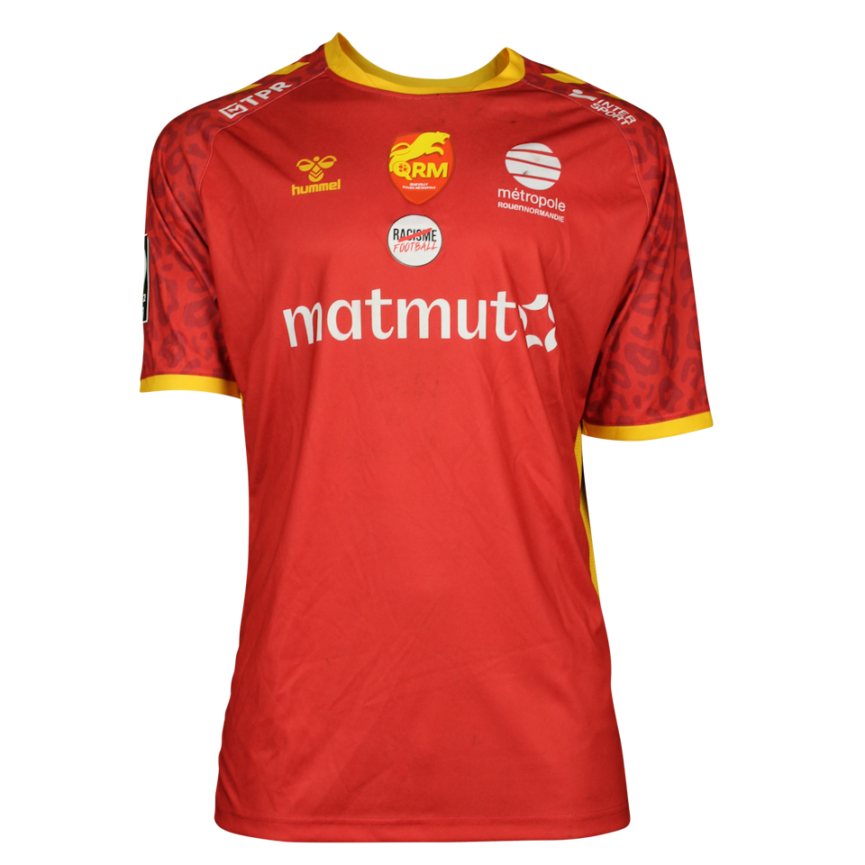 Noah Cadiou Quevilly-Rouen Métropole shirt
