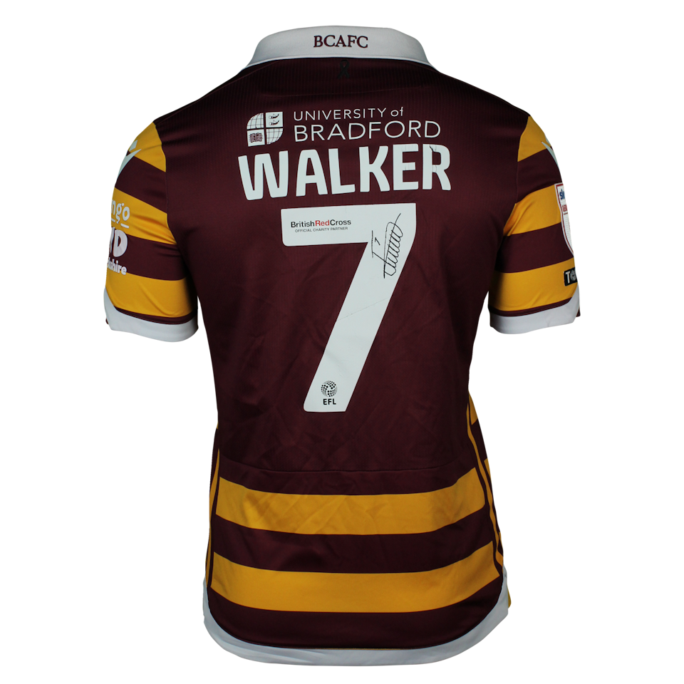 Jamie Walker Bradford City shirt