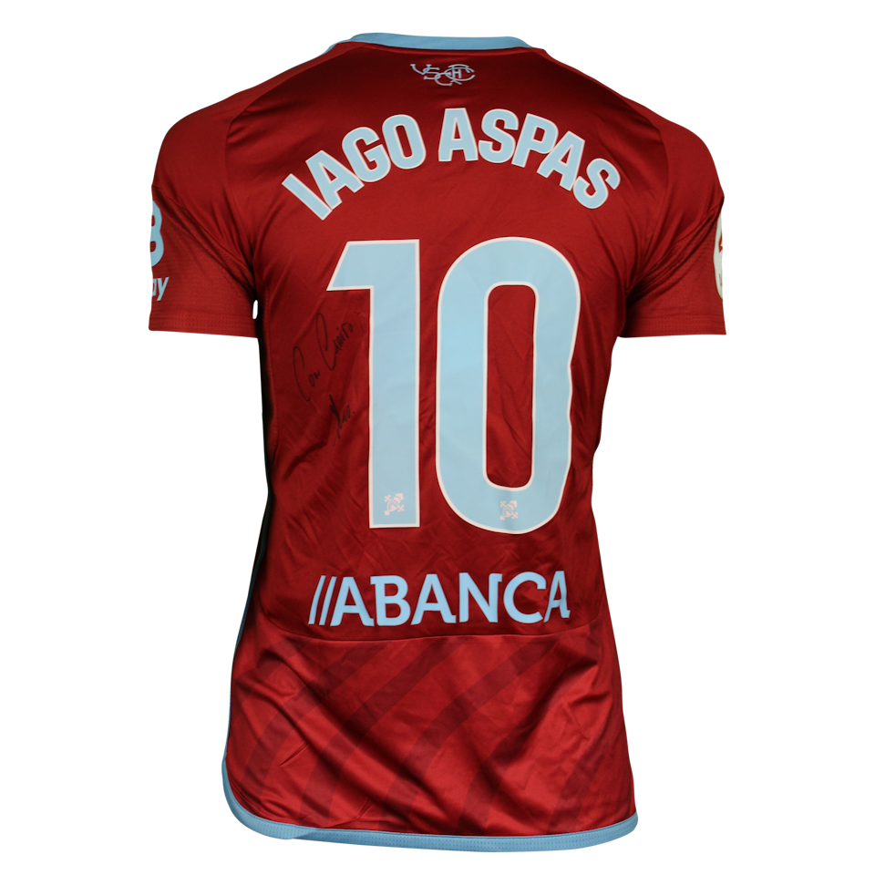 RC Celta-Trikot von Iago Aspas