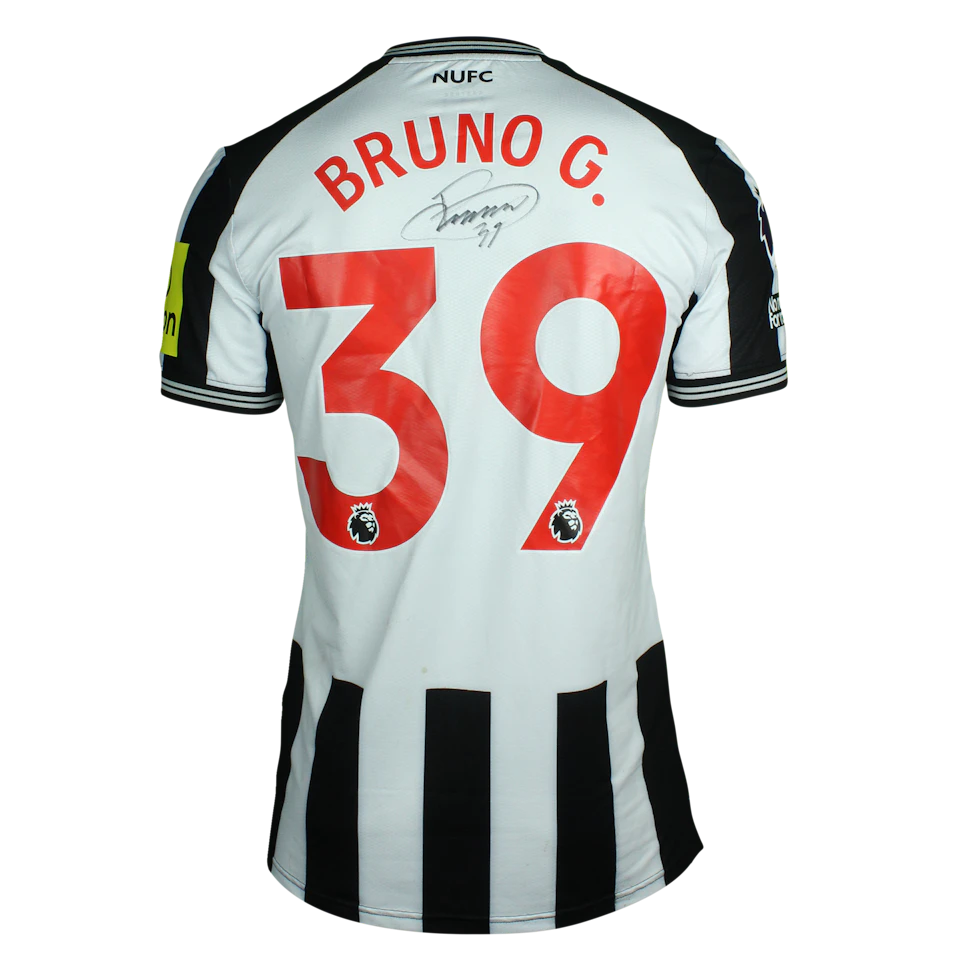 Bruno Guimarães Newcastle United camisa.