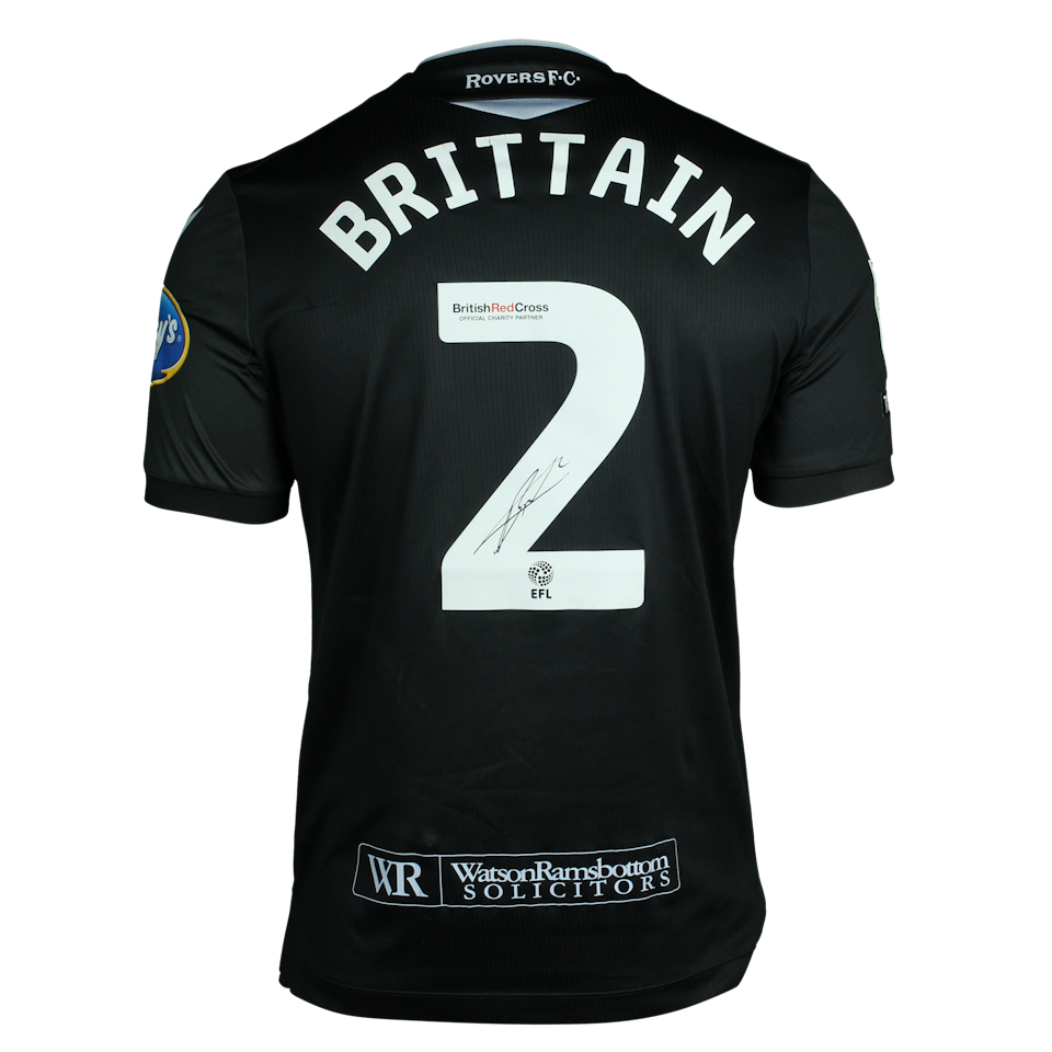 Callum Brittain Blackburn Rovers shirt