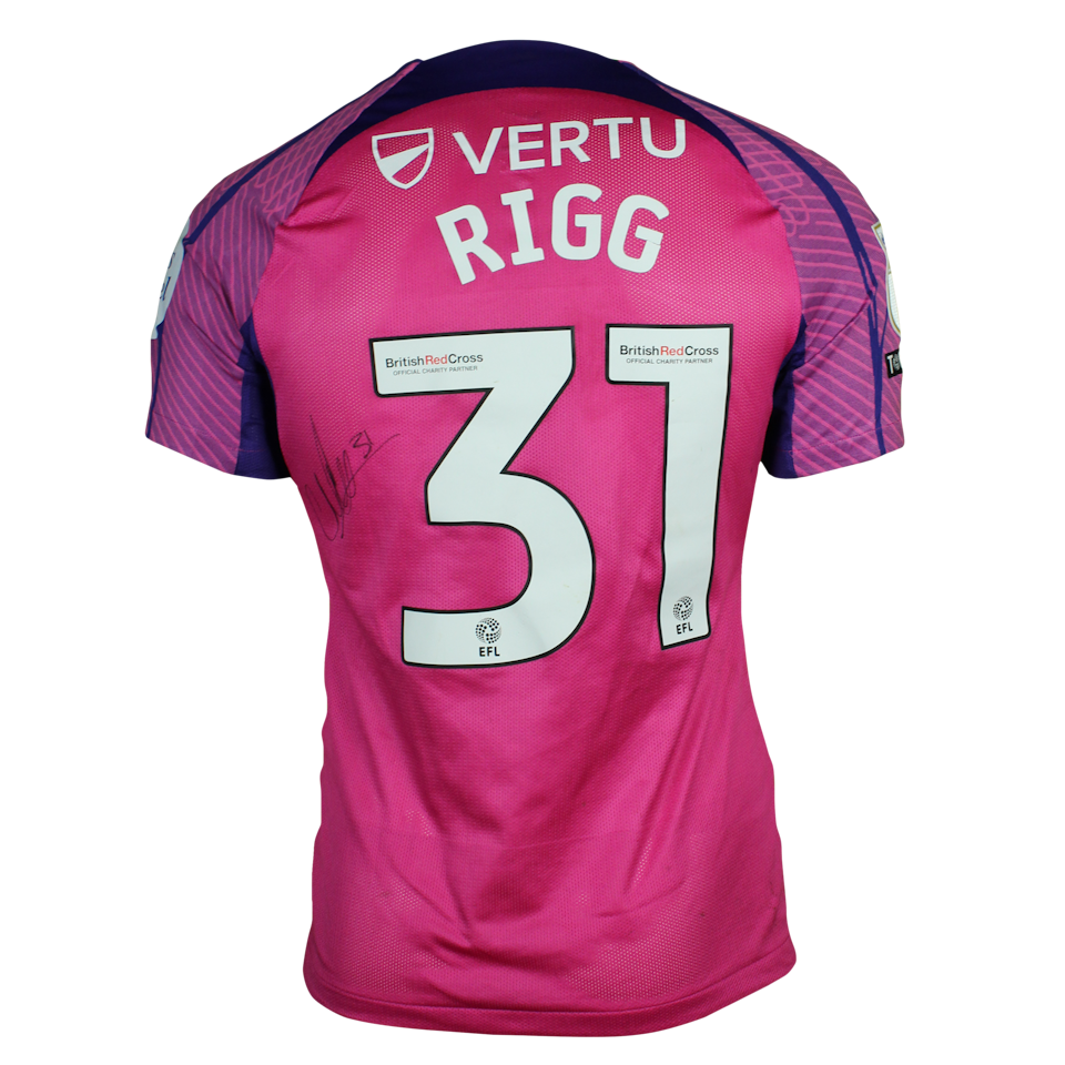 Chris Rigg Sunderland shirt