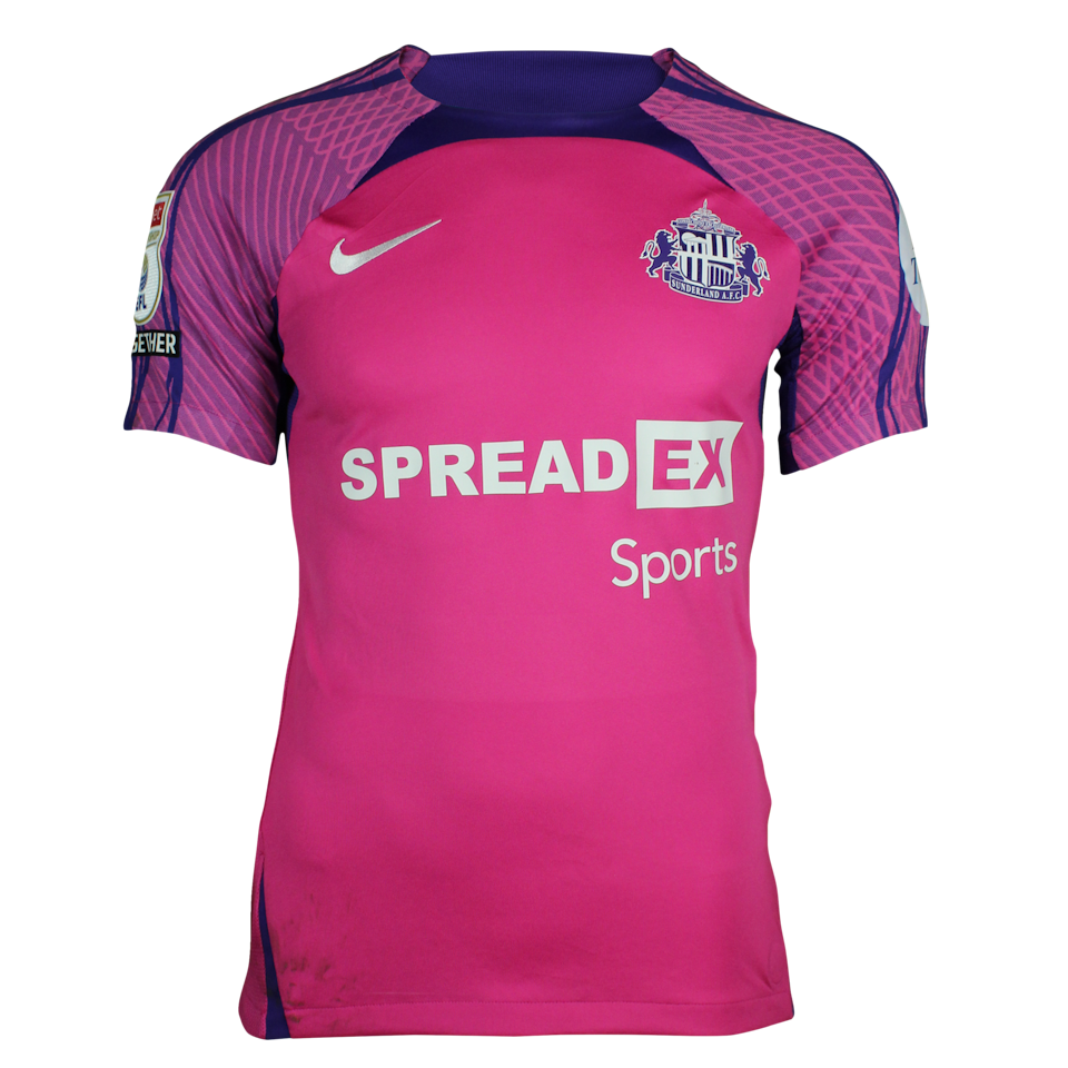 Chris Rigg Sunderland shirt