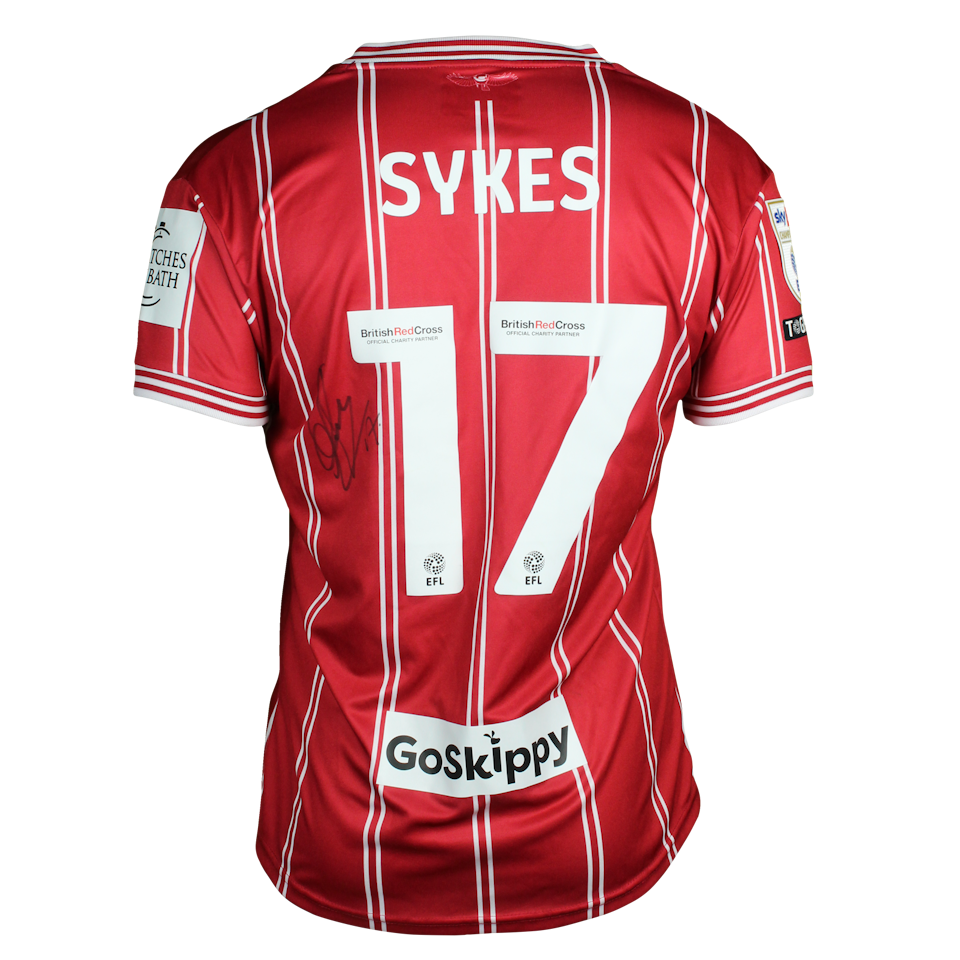 Maillot de Mark Sykes (Bristol City)