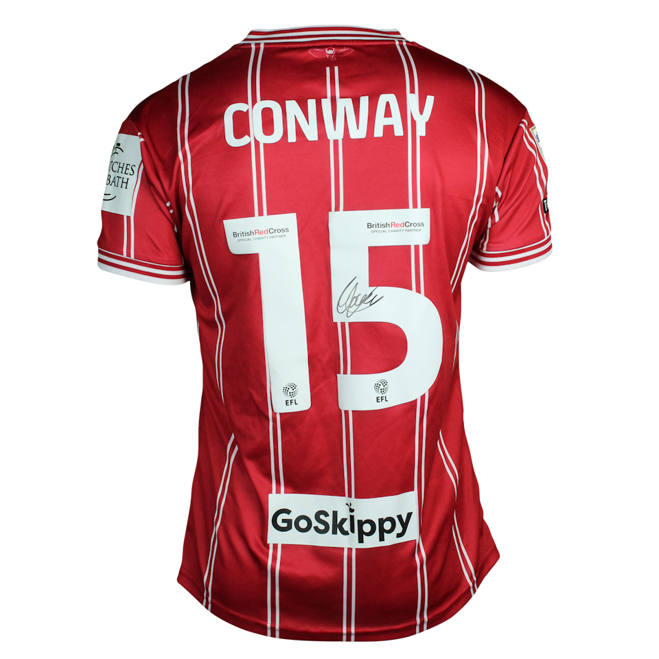 Tommy Conway Bristol City shirt