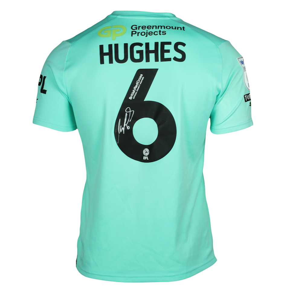 Charlie Hughes Wigan Athletic shirt
