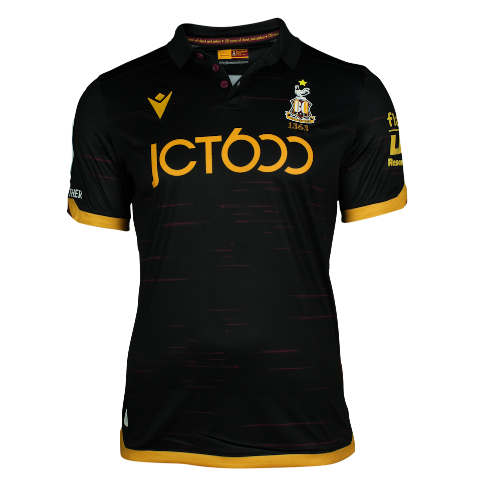Calum Kavanagh Bradford City shirt