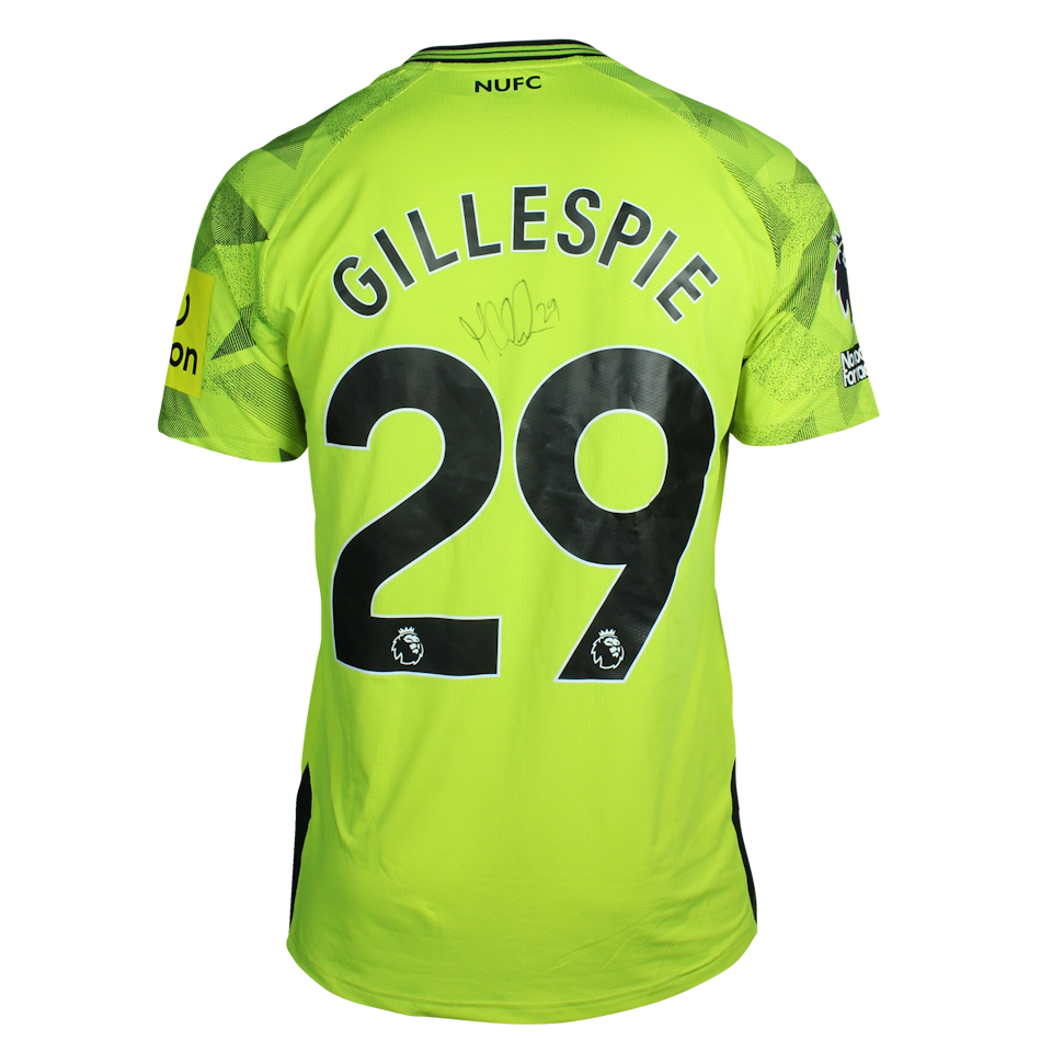 Mark Gillespie Newcastle United shirt