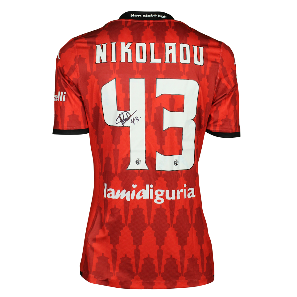 Dimitrios Nikolaou Spezia Calcio shirt