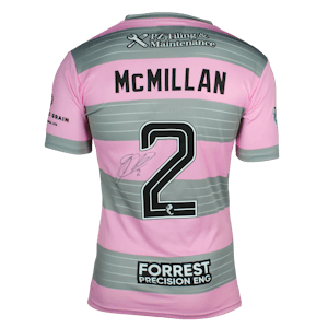 Jack McMillan Partick Thistle shirt
