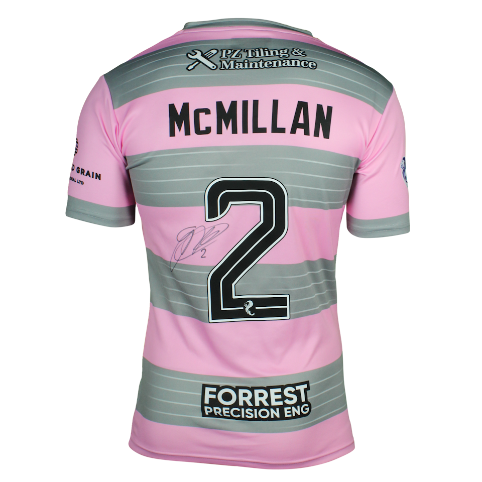 Jack McMillan Partick Thistle shirt