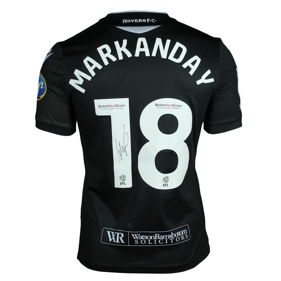 Dilan Kumar Markanday Blackburn Rovers shirt