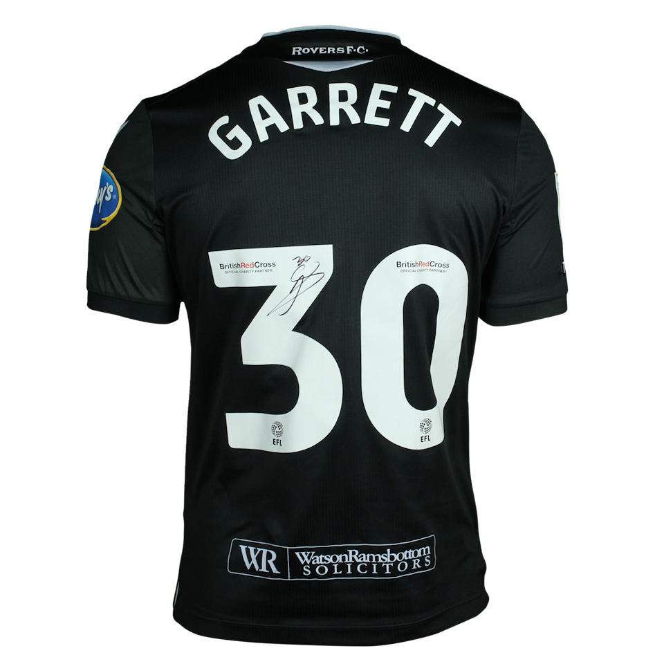 Jake Garrett Blackburn Rovers shirt
