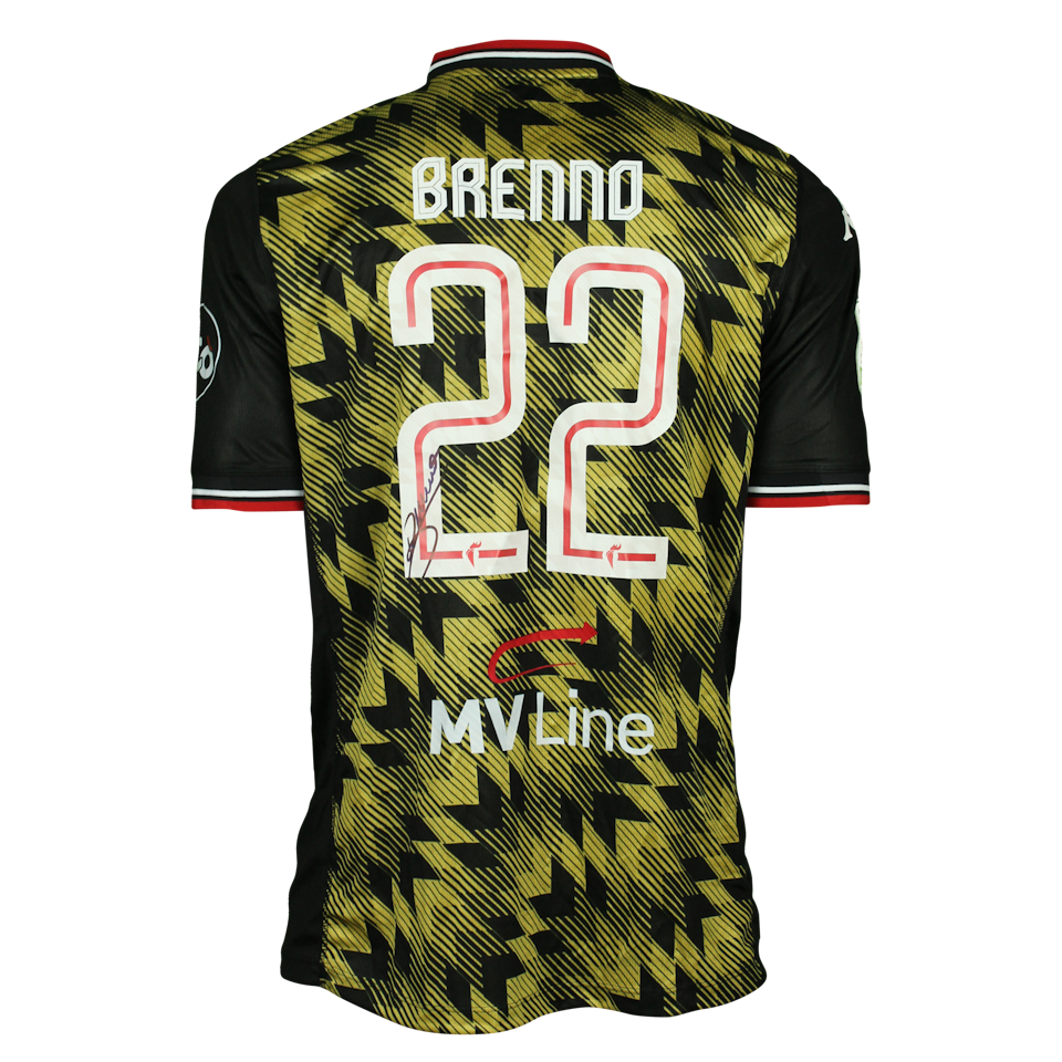 Brenno Oliveira Fraga Costa S.S.C. Bari camisa.