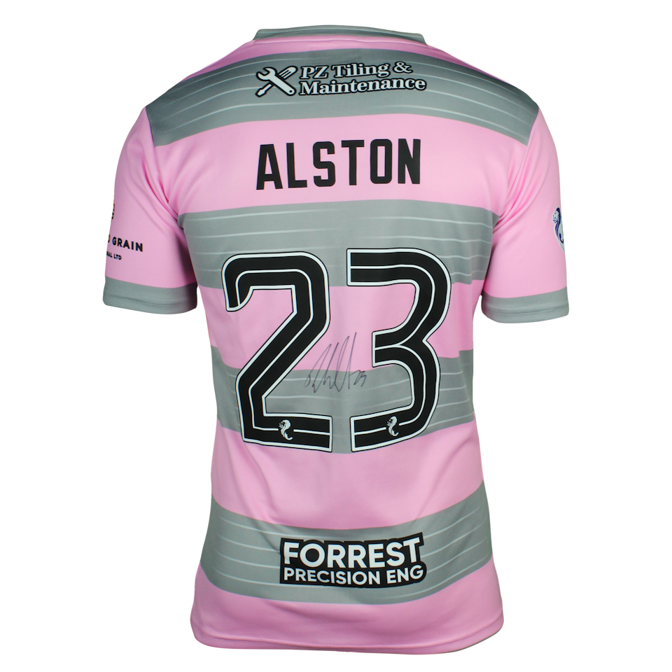 Partick Thistle 팀의 Blair Alston 셔츠