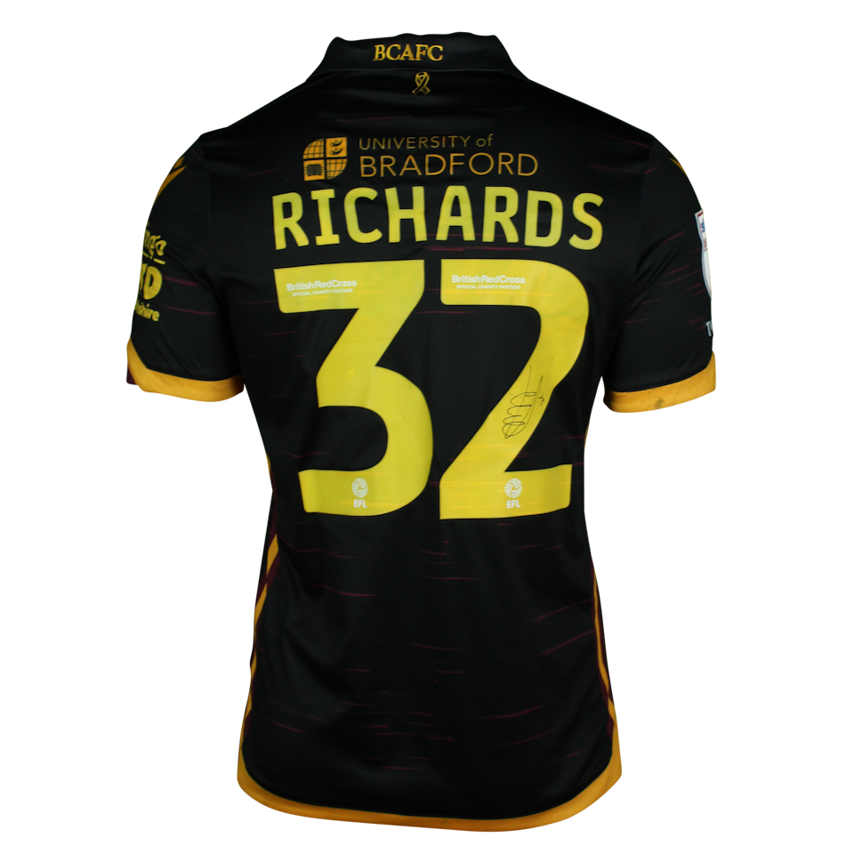 Lewis Richards Bradford City shirt