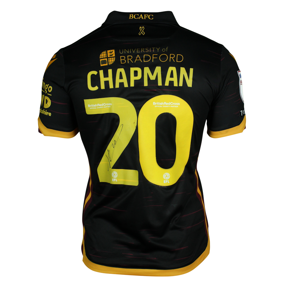 Harrison Chapman Bradford City shirt