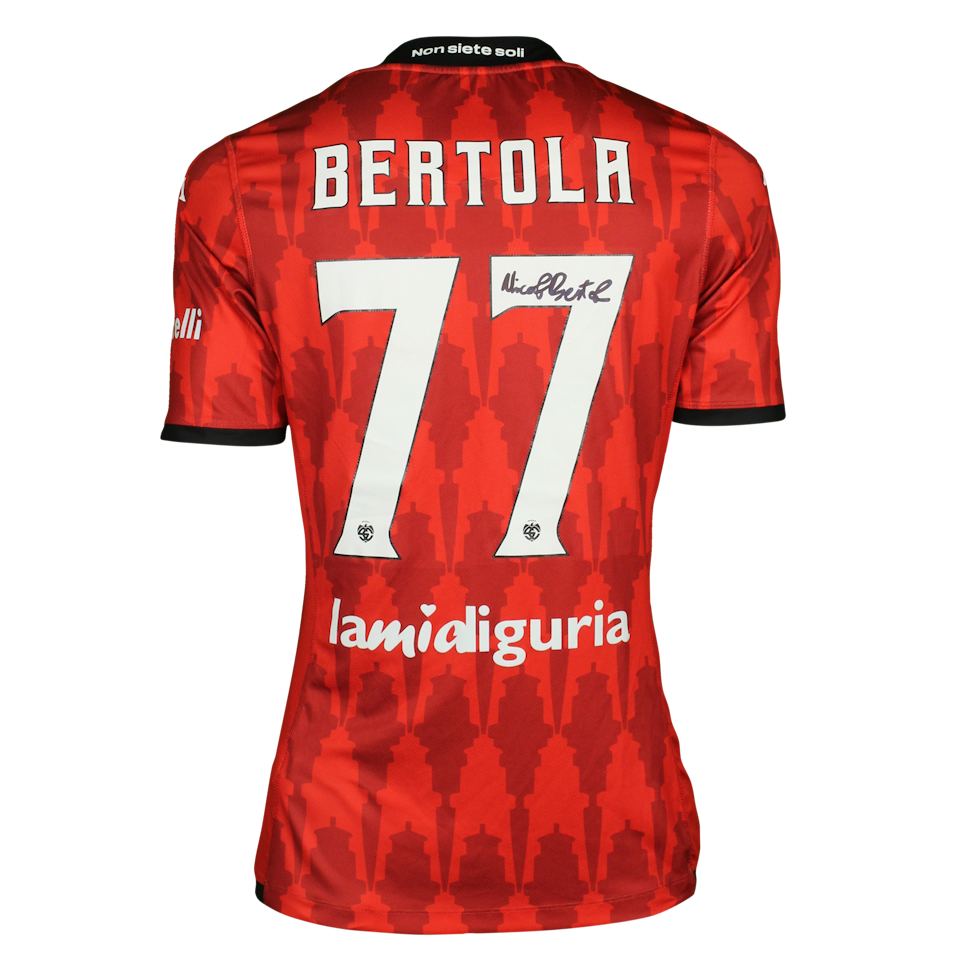 Nicolò Bertola Spezia Calcio shirt