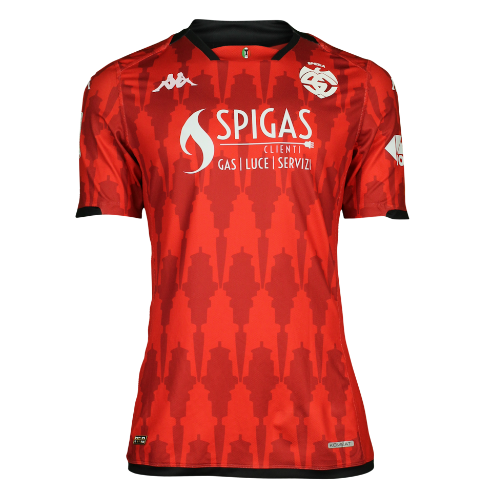 Nicolò Bertola Spezia Calcio shirt