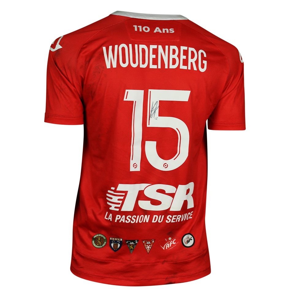 Lucas Woudenberg Valenciennes FC shirt