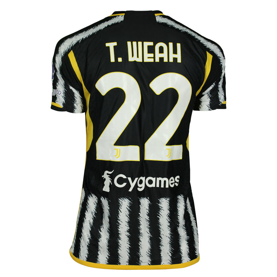 Timothy Weah Juventus FC shirt