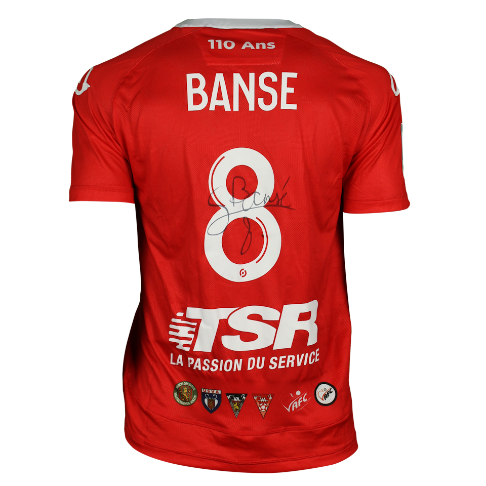 Sacha Banse Valenciennes FC shirt
