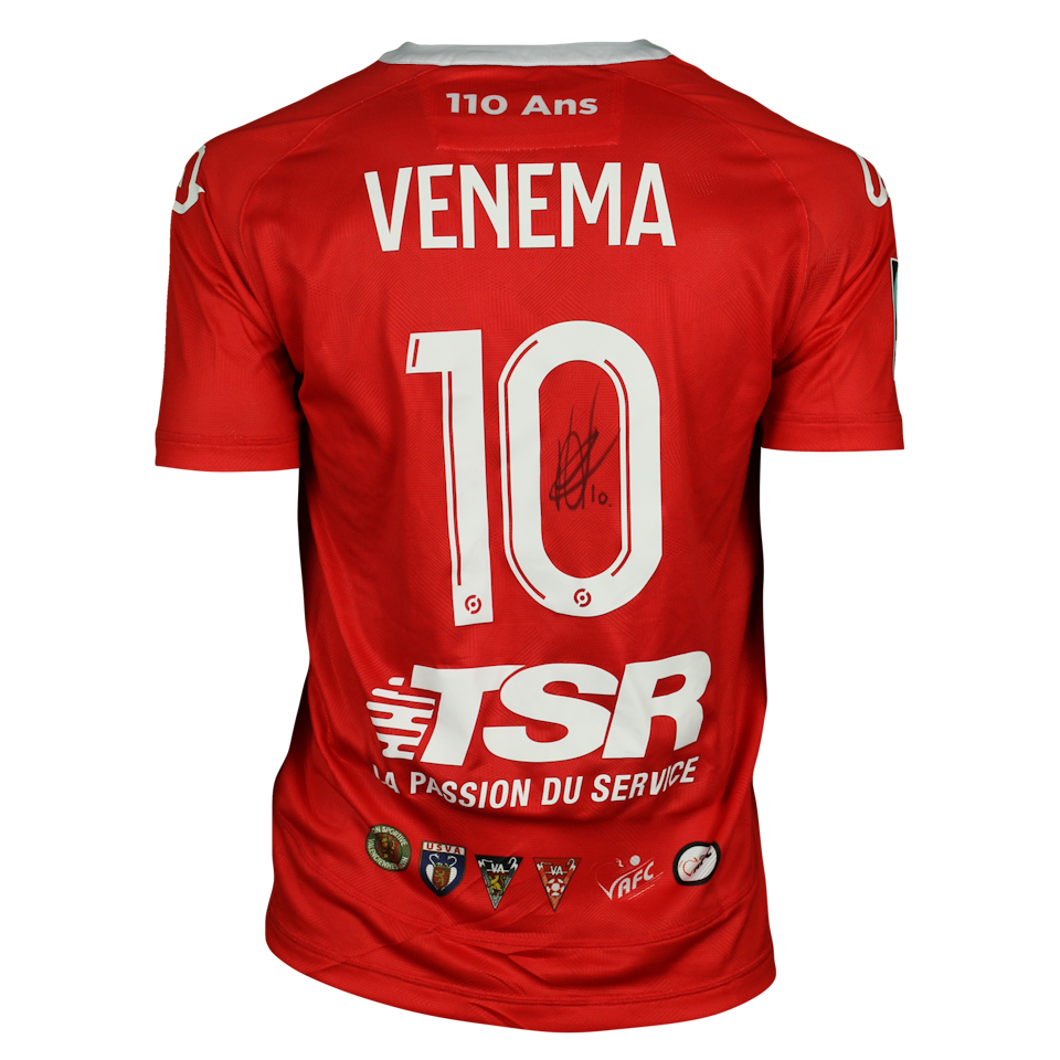 Nick Venema Valenciennes FC camisa.