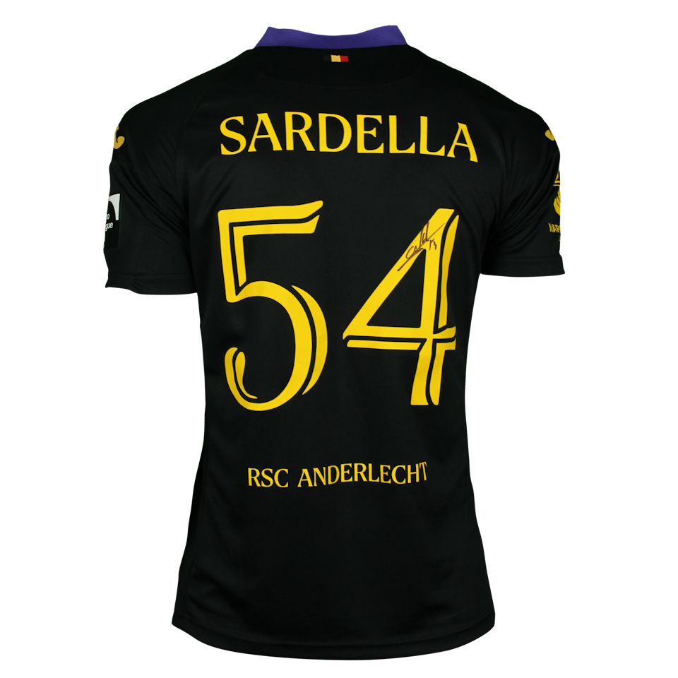 Killian Sardella  RSC Anderlecht jersey