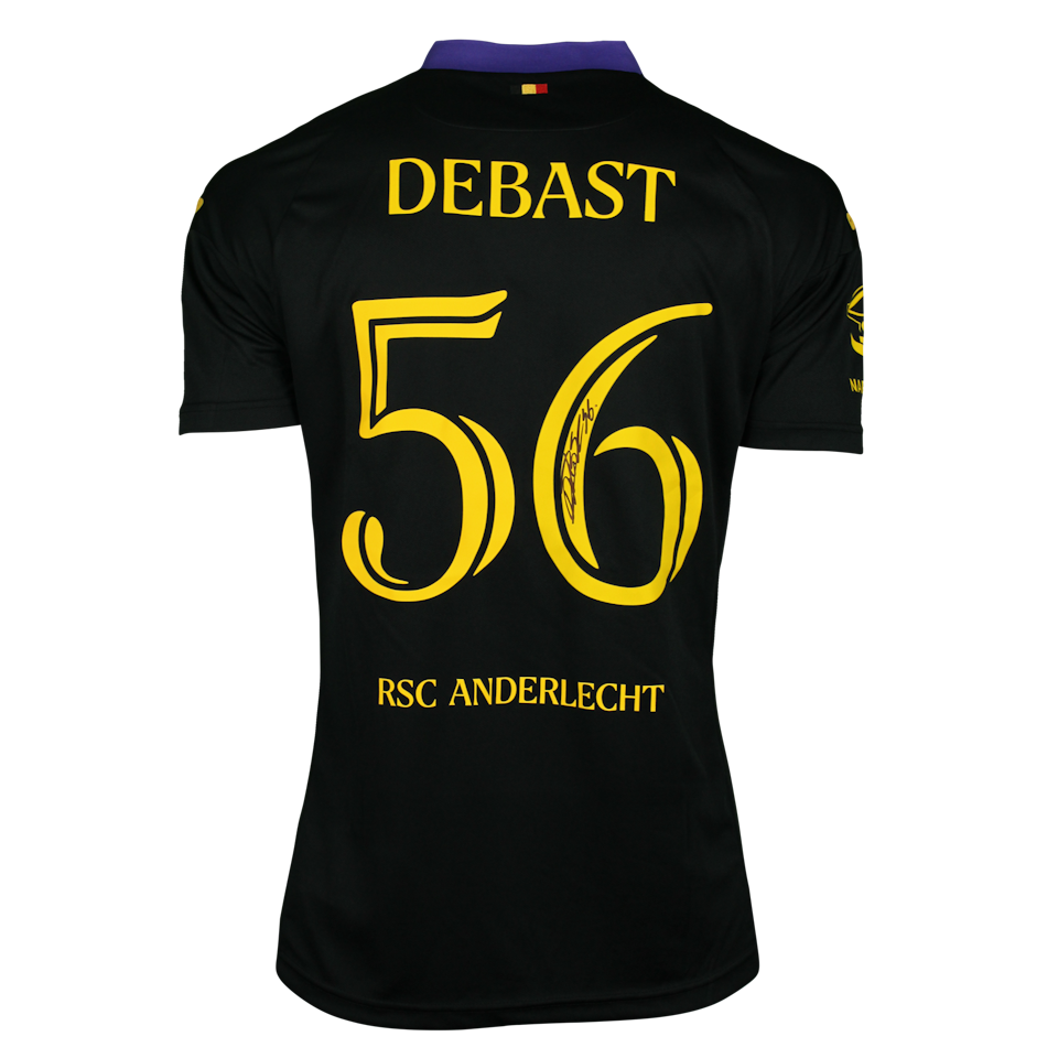 Zeno Debast RSC Anderlecht shirt