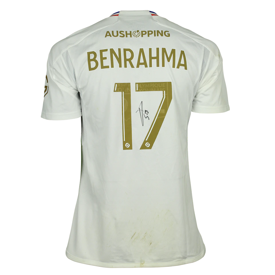 Camisola de Saïd Benrahma, Olympique Lyonnais