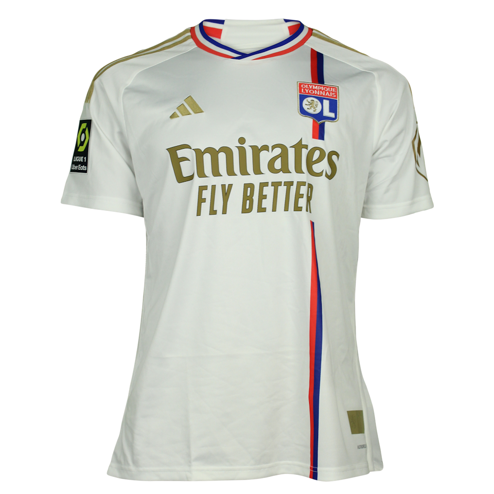 Dejan Lovren Olympique Lyonnais Stade Brestois 29 MatchWornShirt