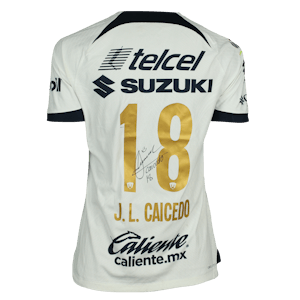 José Luis Caicedo Barrera Pumas shirt