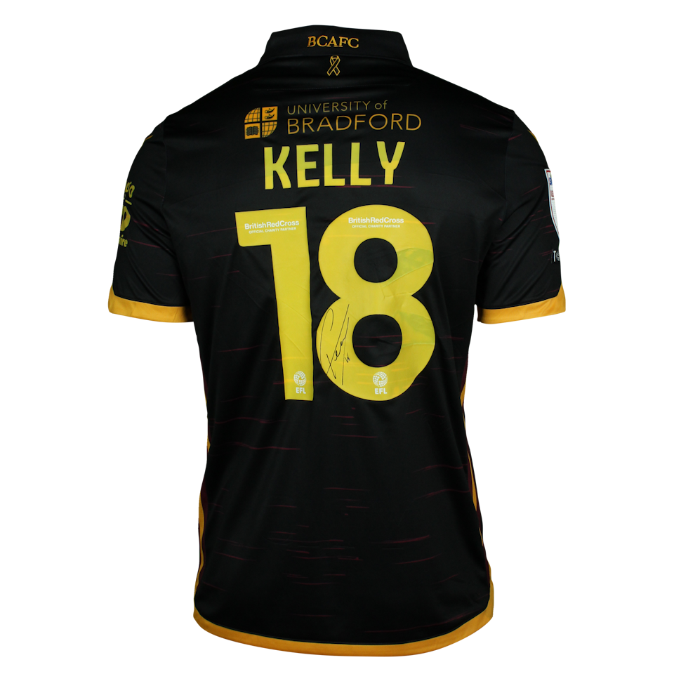 Ciaran Kelly Bradford City shirt